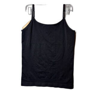 NWT Women's 3ХL Shapermint Essentials Cami Top Scoop Neck Black Shapewear